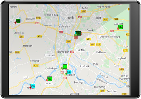 Tracking Screen Linssen Software